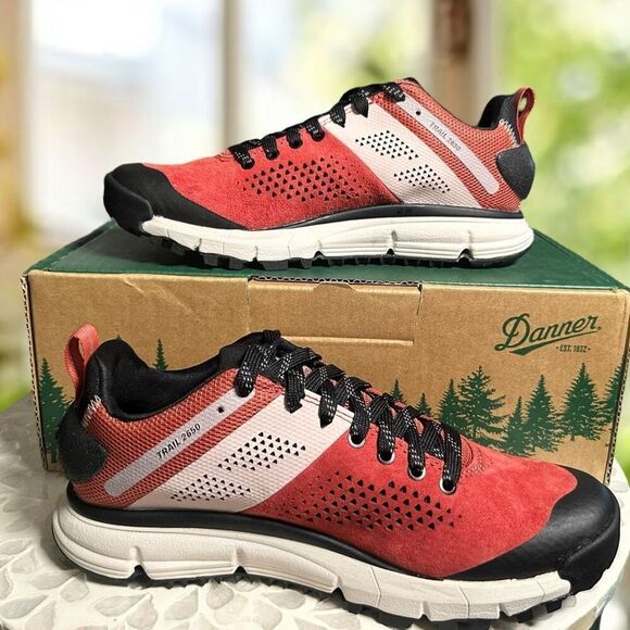 DANNER TRAIL 2650 3" HOT SAUCE WOMEN'S TERRAIN HIKING SHOES BOOTS - Picture 9 of 16